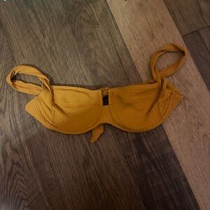 Mustard Yellow Bikini Top